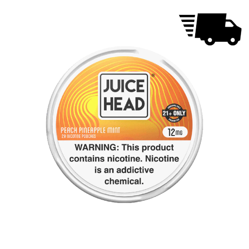 Juice Head Nicotine Pouches - Peach Pineapple Mint