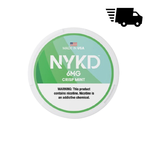 NYKD Nicotine Pouches - Crisp Mint