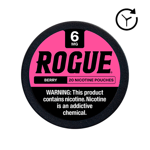 Rogue Nicotine Pouches - Berry
