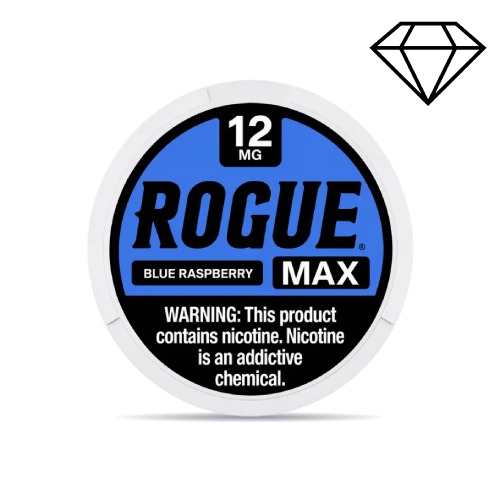Rogue Max Nicotine Pouches - Blue Raspberry