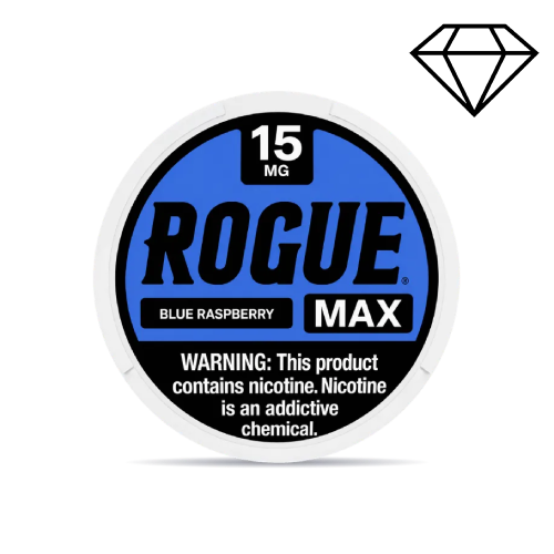 Rogue Max Nicotine Pouches - Blue Raspberry