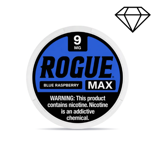 Rogue Max Nicotine Pouches - Blue Raspberry