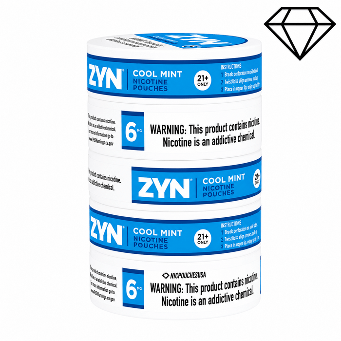 ZYN US Nicotine Pouches - Cool Mint