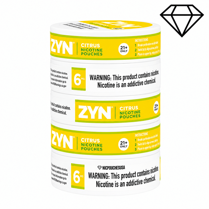 ZYN US Nicotine Pouches - Citrus