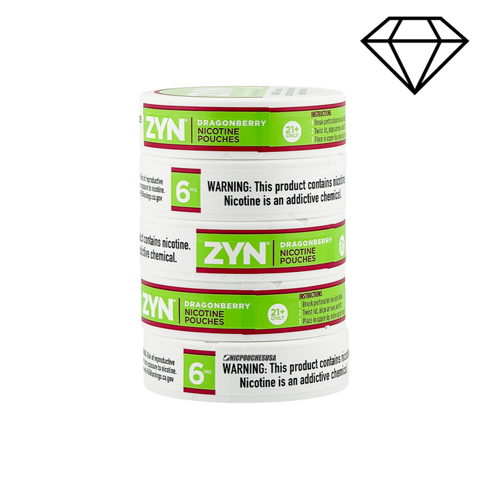 ZYN US Nicotine Pouches - Dragonberry