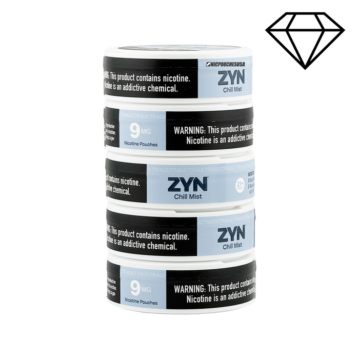 ZYN US Ultra Nicotine Pouches - Chill Mist