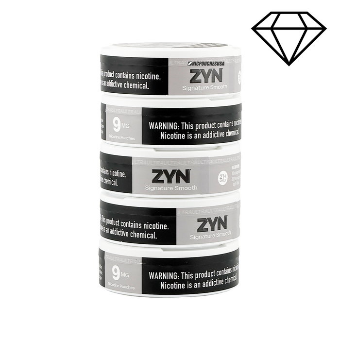 ZYN US Ultra Nicotine Pouches - Signature Smooth